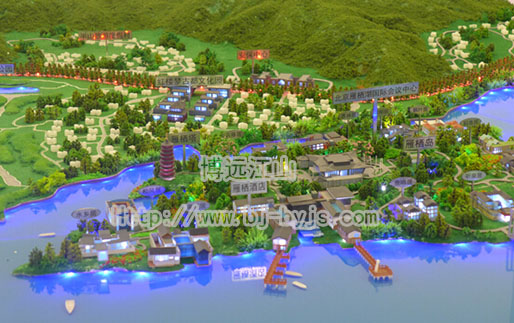 APEC會議中心—-雁西湖規劃沙盤