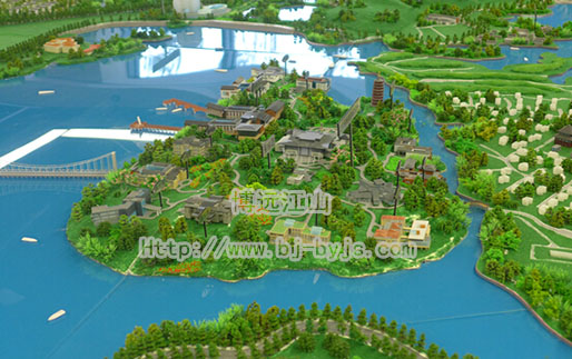 APEC會議中心—-雁西湖規劃沙盤
