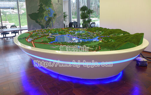 APEC會議中心—-雁西湖規劃沙盤