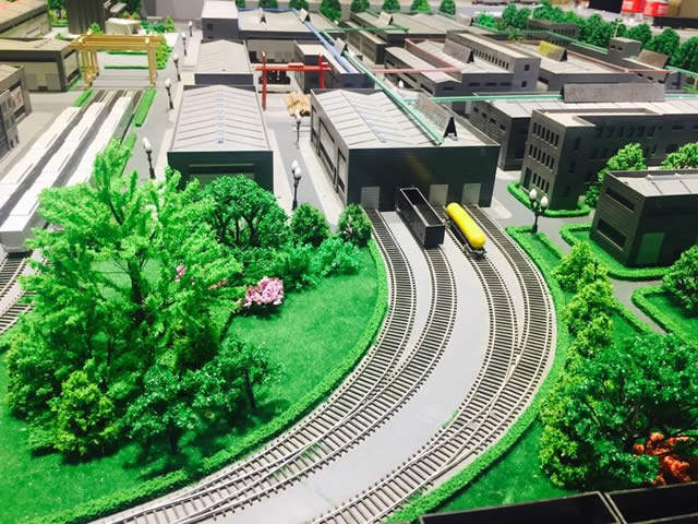 多軌道智能交通沙盤