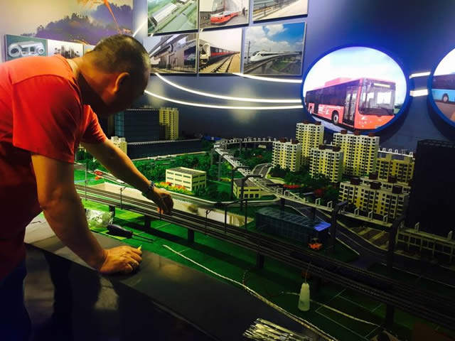 多軌道智能交通沙盤